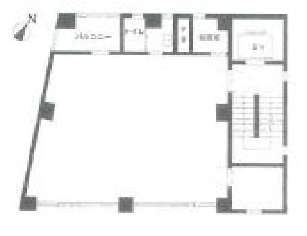 浜町大森ビル 5 フロア図面 5