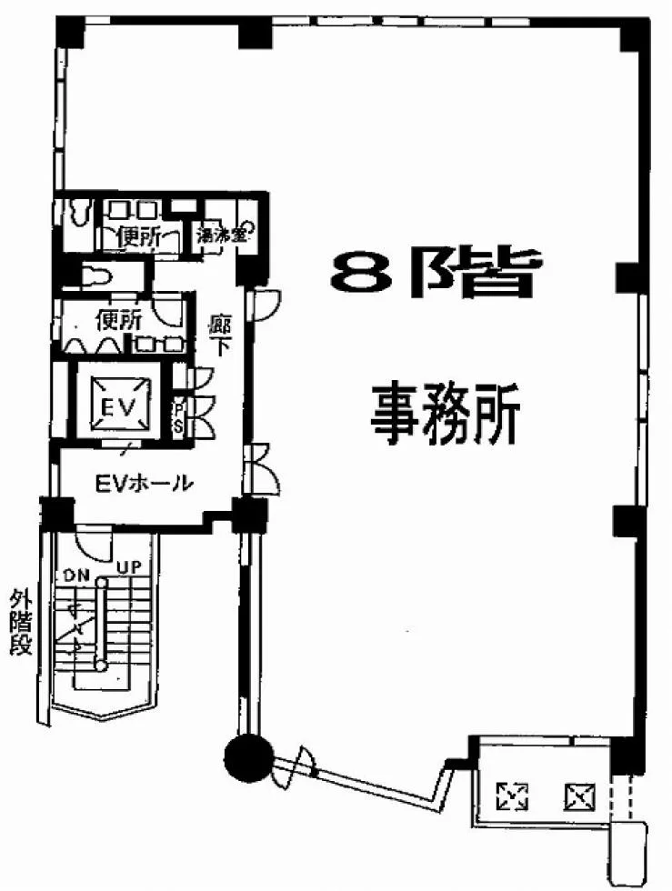 IXOSビル 8 フロア図面 9