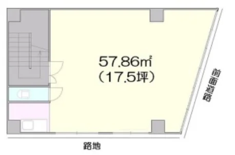 第1篠原ビル 3 フロア図面 9