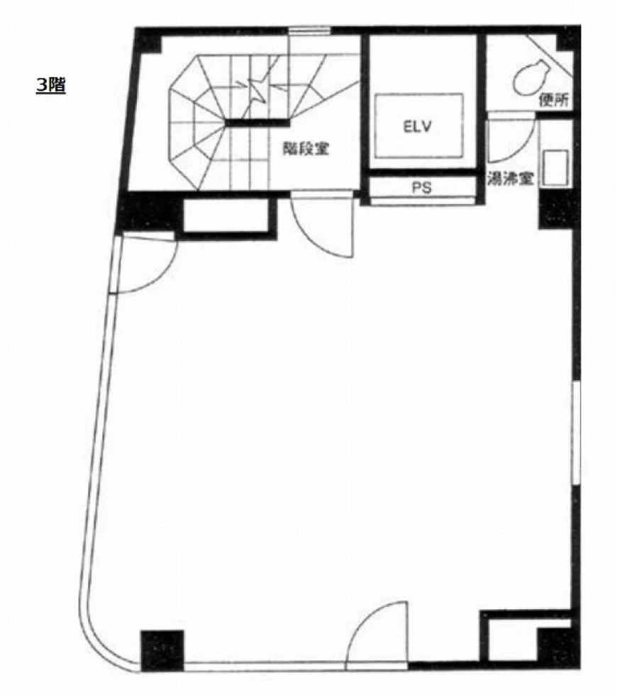 新井ビル 3 フロア図面 5