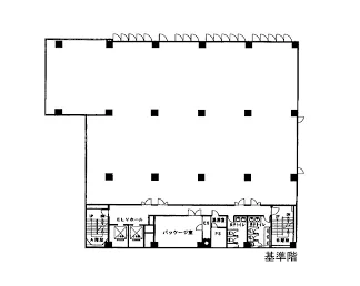銀座大野ビル 3 フロア図面 6