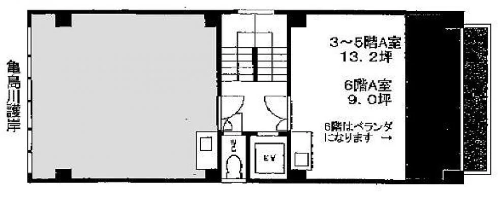第3高野ビル 4 フロア図面 9