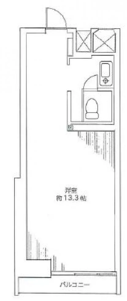 秀和第2築地レジデンス 7 フロア図面 5