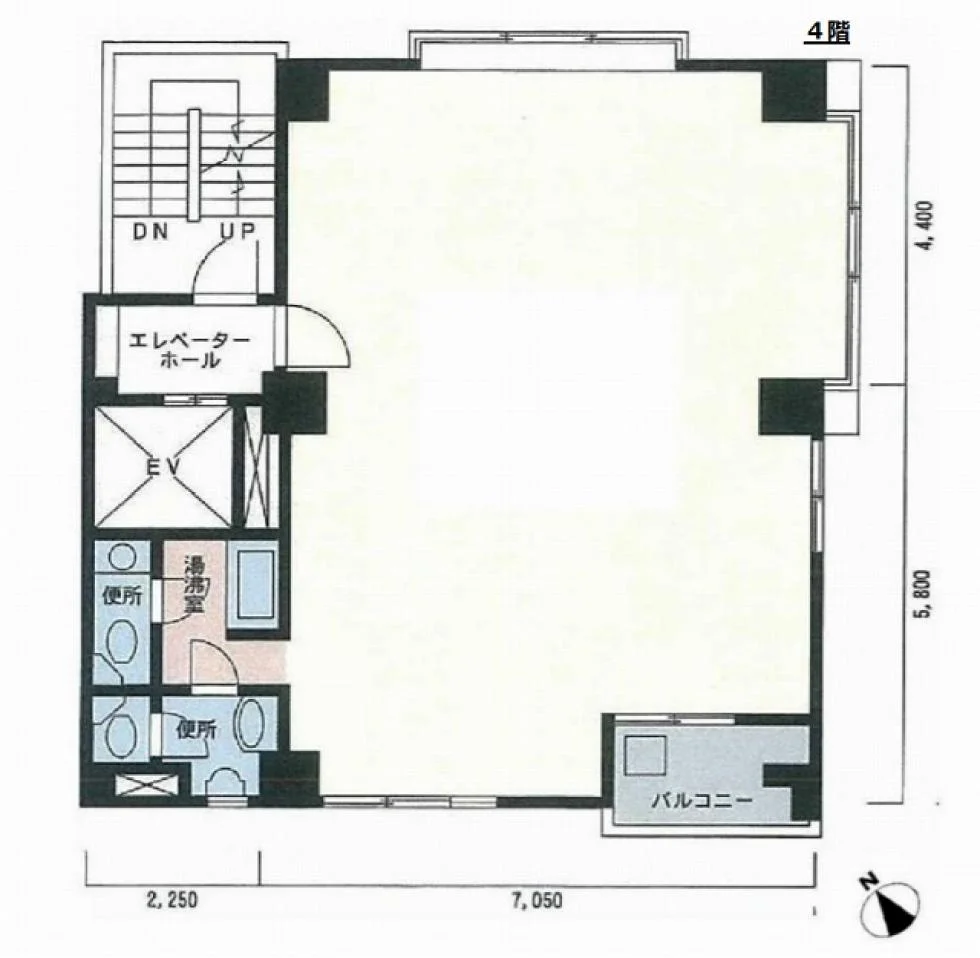 京橋NKビル 4 フロア図面 11