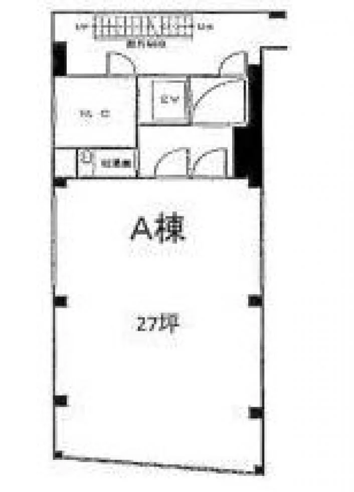 油商会館ビル 4 フロア図面 4