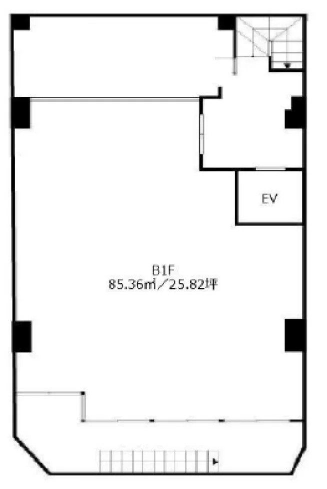 坂田ビル B1 フロア図面 5