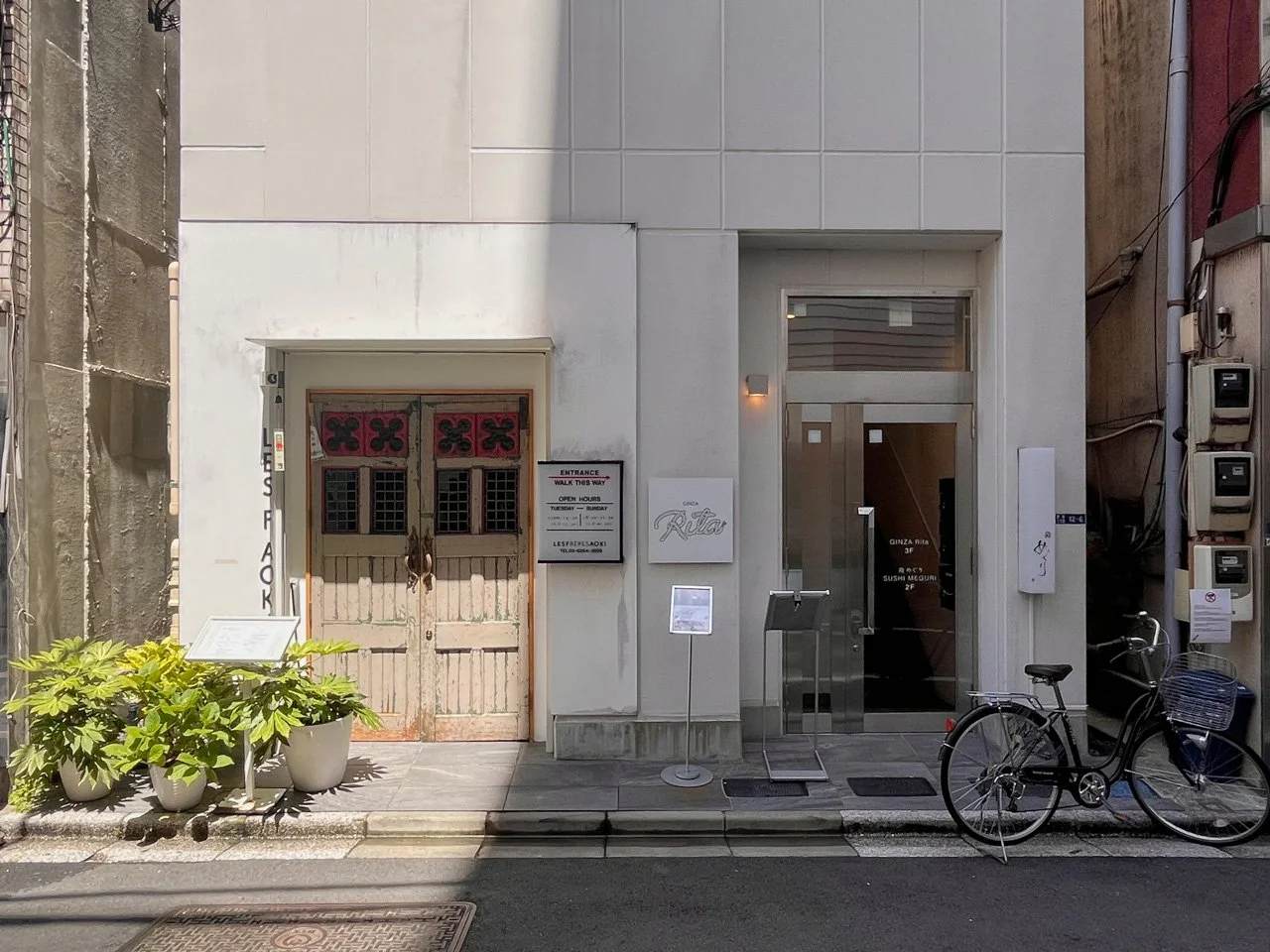 銀座3丁目新築店舗 一棟貸し エントランス 3