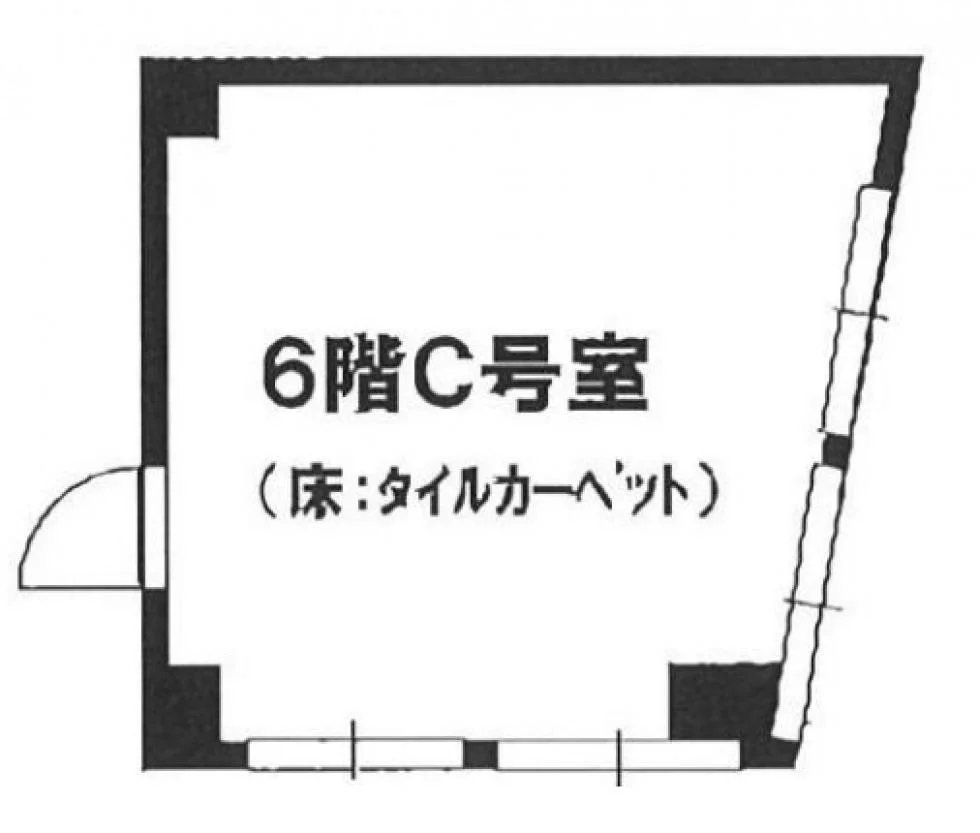 城辺橋ビル 6 フロア図面 9
