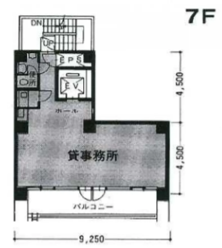 永井ビル 7 フロア図面 12