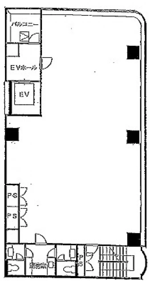 銀座KMビル 9 フロア図面 9