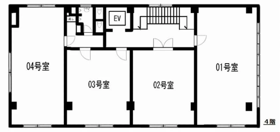第1文成ビル 4 フロア図面 9