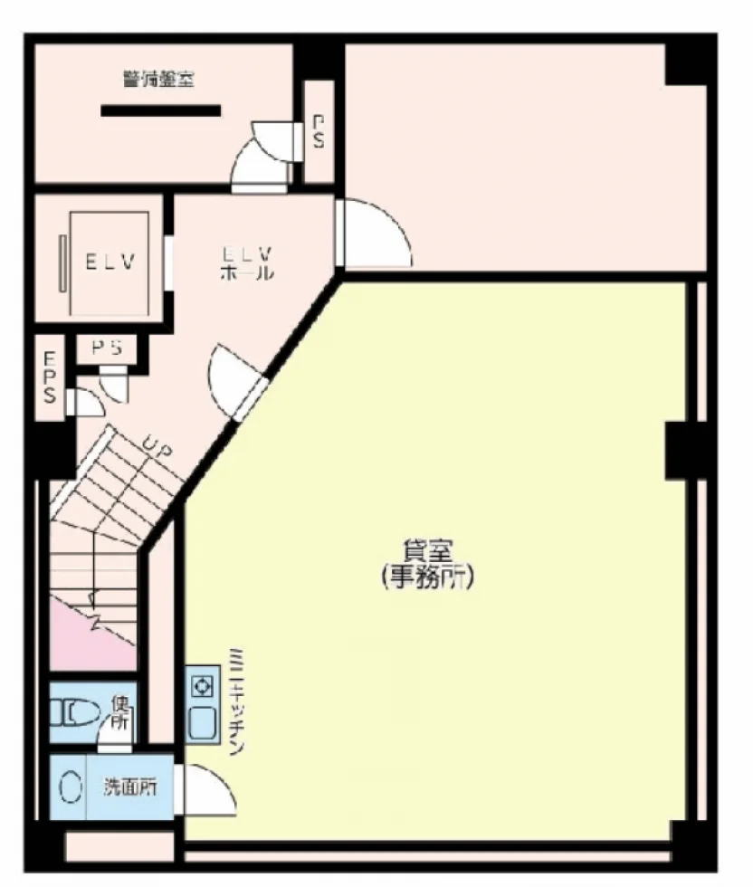 銀座中央ビル B1 フロア図面 9