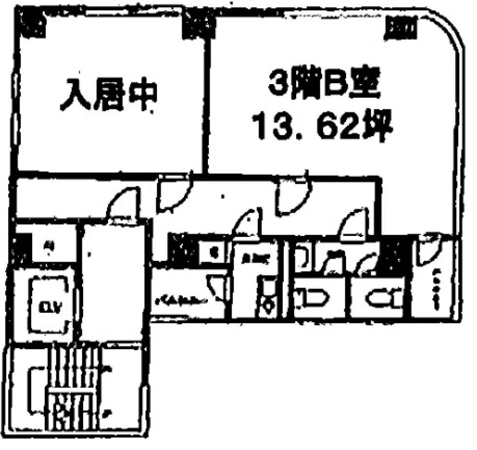 伊勢兼ビル 3 フロア図面 5