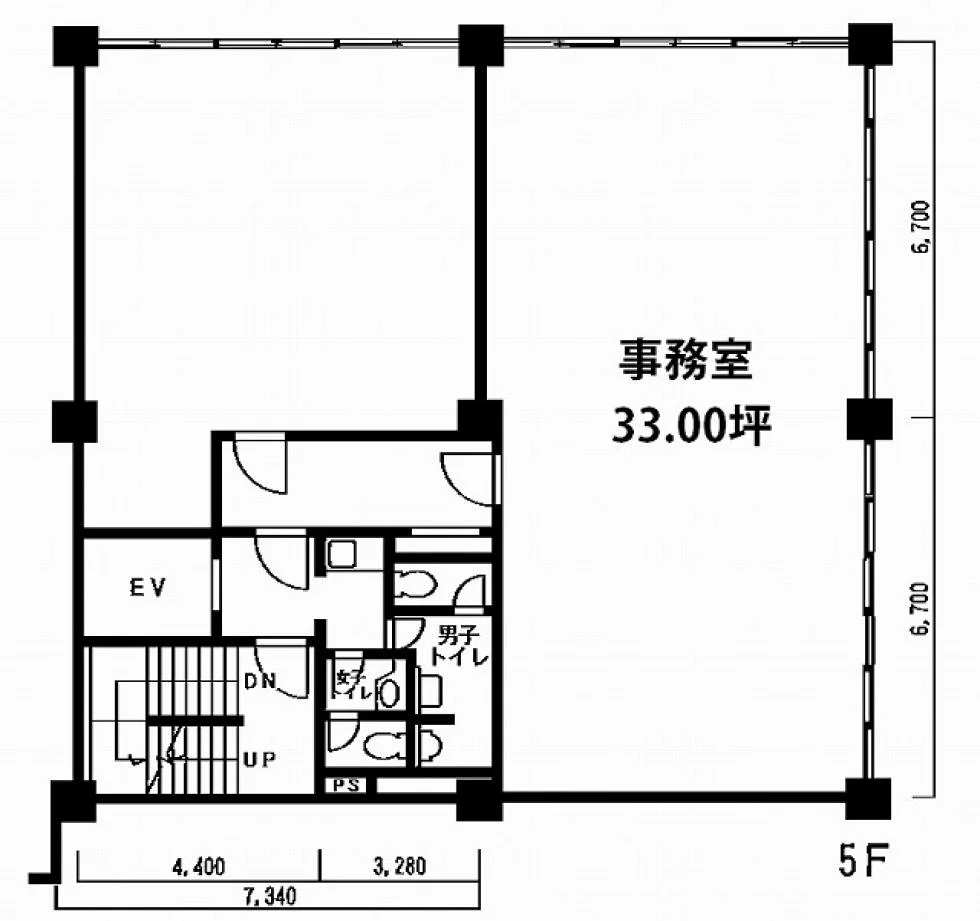 新京橋ビル 5 フロア図面 9
