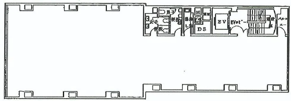 竹中銀座ビルディング 1 フロア図面 10