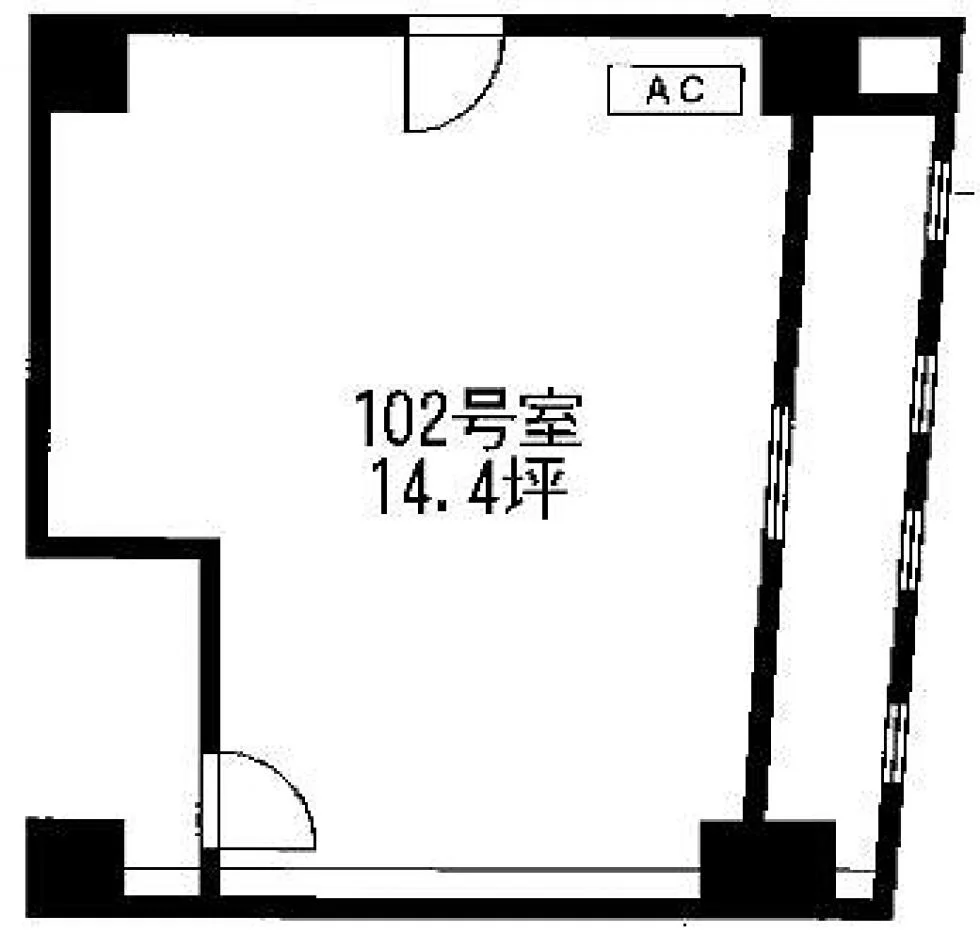 清紅ビル 1 フロア図面 6