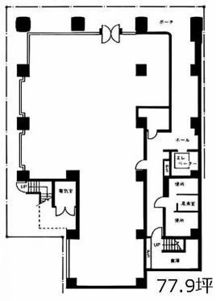京橋北見ビル東館 1 フロア図面 7