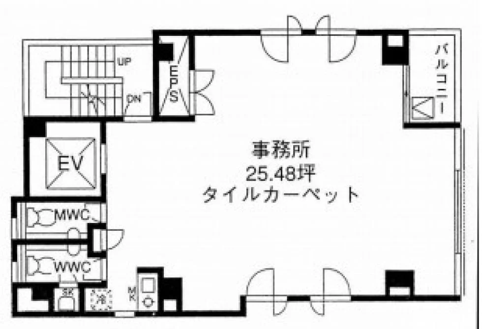 京橋AKビル 4 フロア図面 5