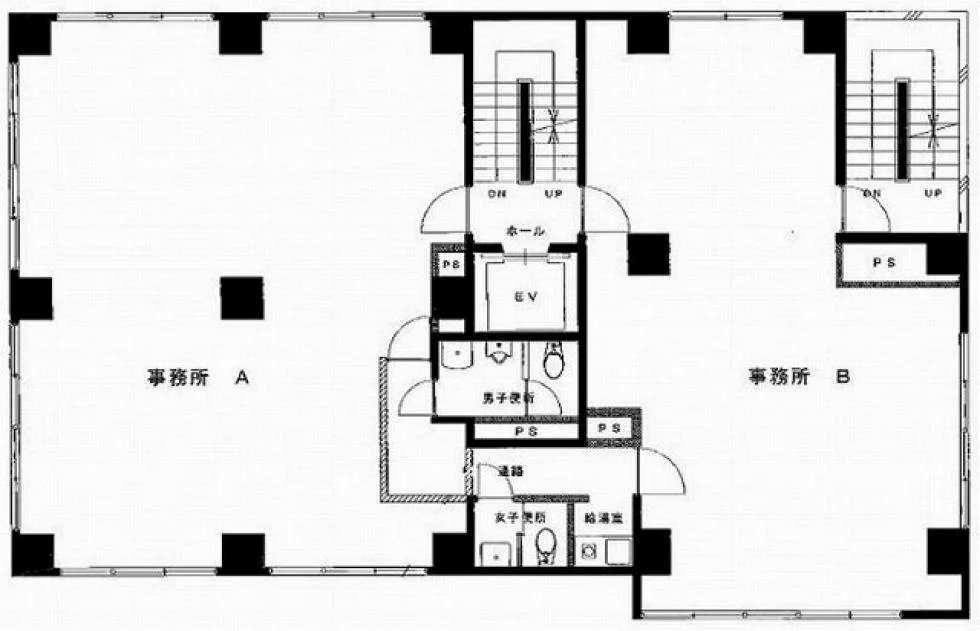 京橋長岡ビル 7 フロア図面 5