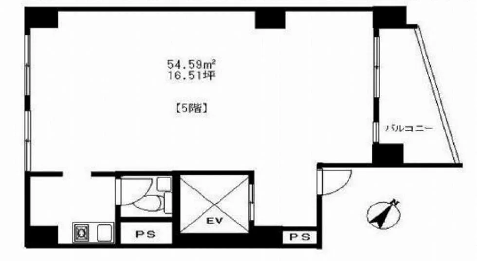 ゼロワンビル 5 フロア図面 4