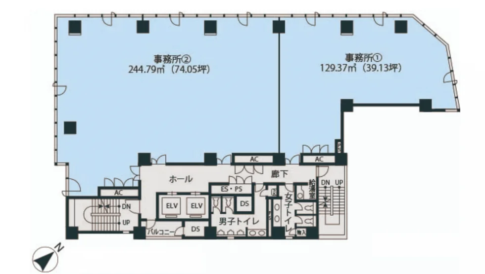 日本橋ファーストビル 5 フロア図面 9
