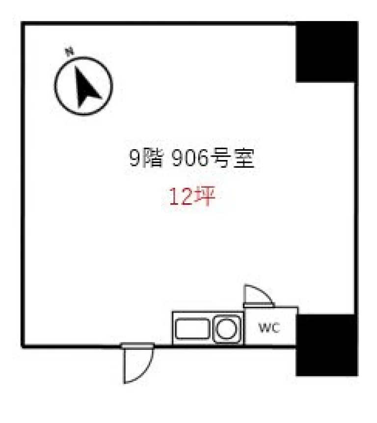 築地スクエアビル 9 フロア図面 11