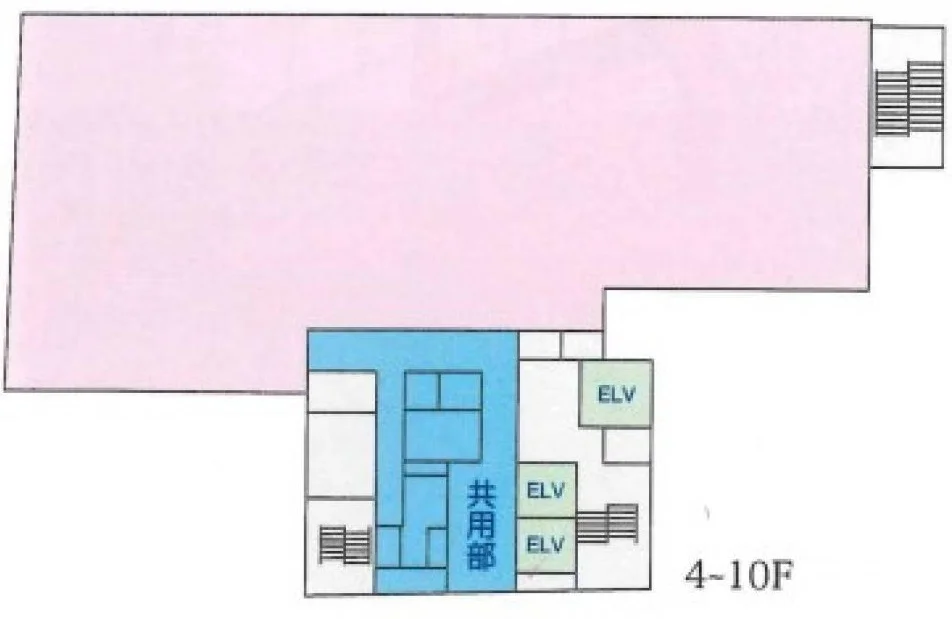 プライム銀座柳通りビル 8 フロア図面 9