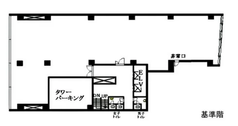 中庄ビル 5 フロア図面 11