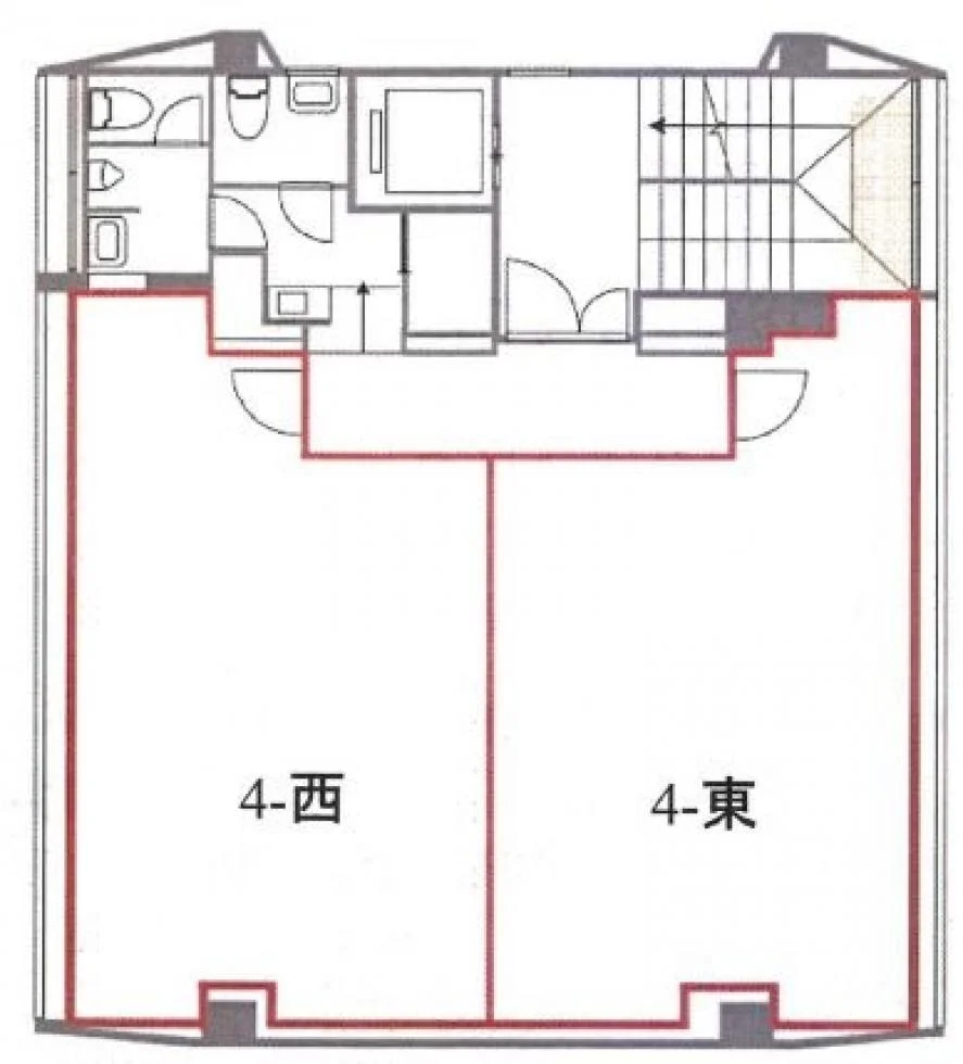 日本橋滄浪閣ビル 4 フロア図面 24
