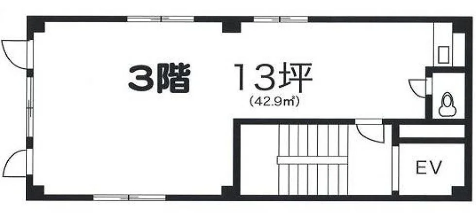 泰慈ビル 3 フロア図面 11