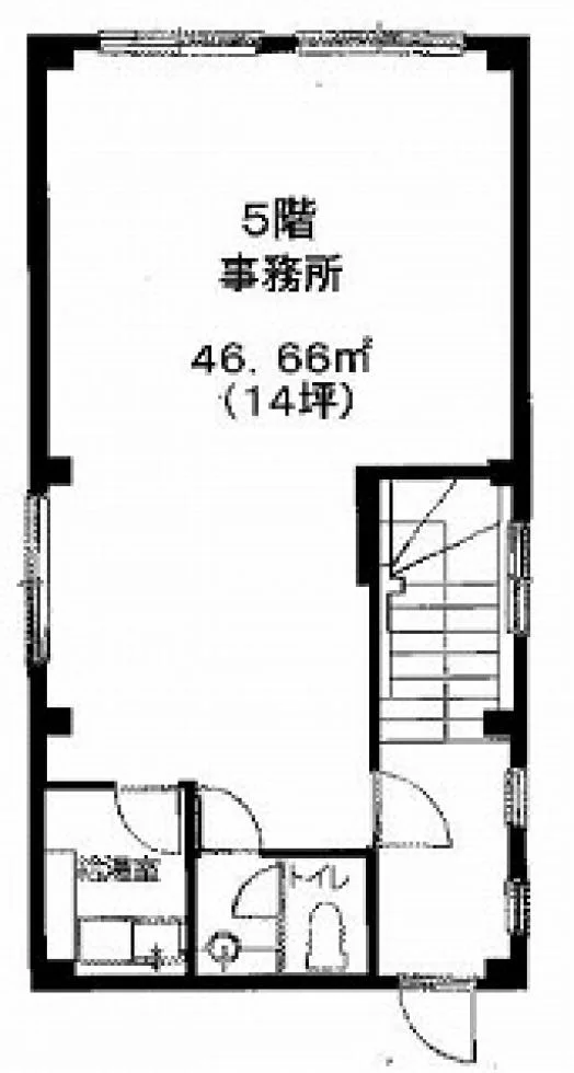 銀座白井ビル 5 フロア図面 9