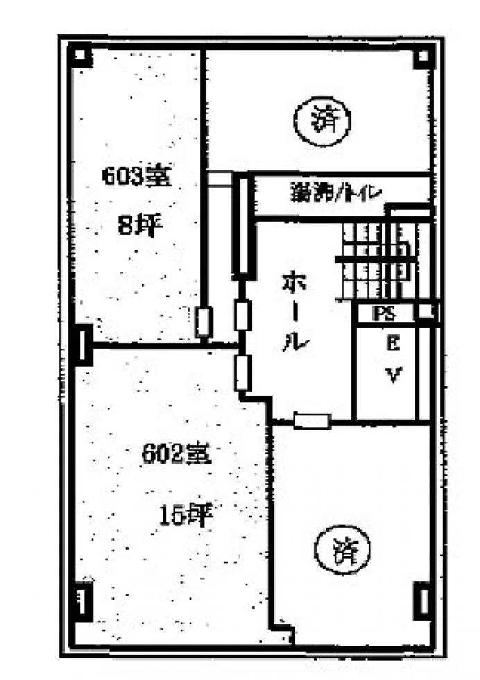 曽根ビル 6 フロア図面 9