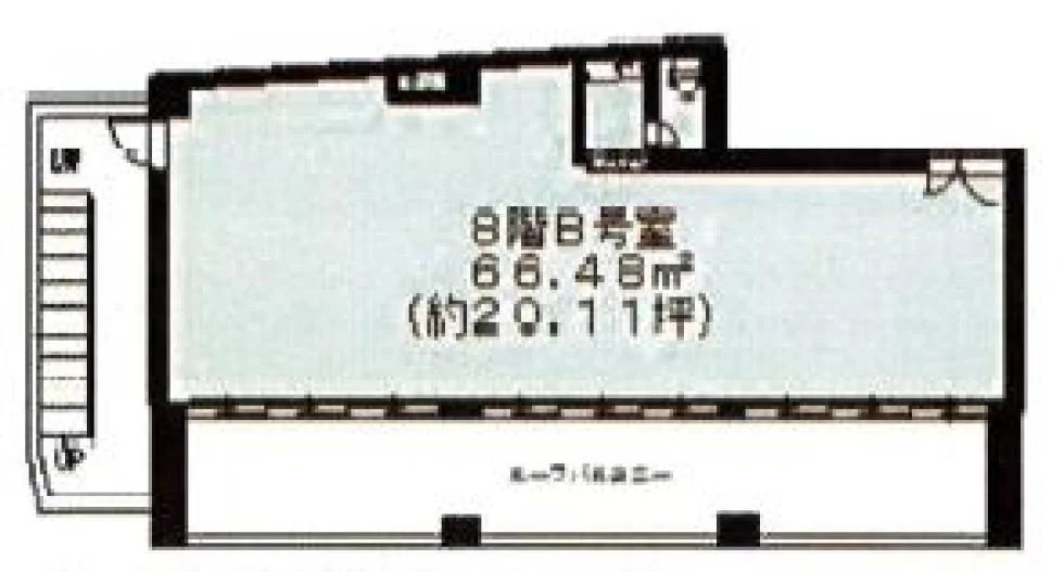 茅場町K-1ビル 8 フロア図面 9