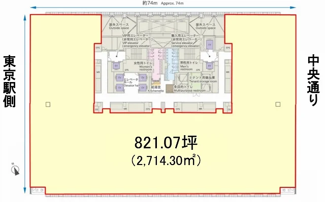 京橋エドグラン 10 フロア図面 15