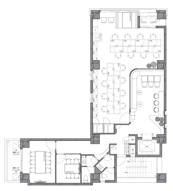 KYOE PLAZA KAYABACHOⅡ 2 フロア図面 19