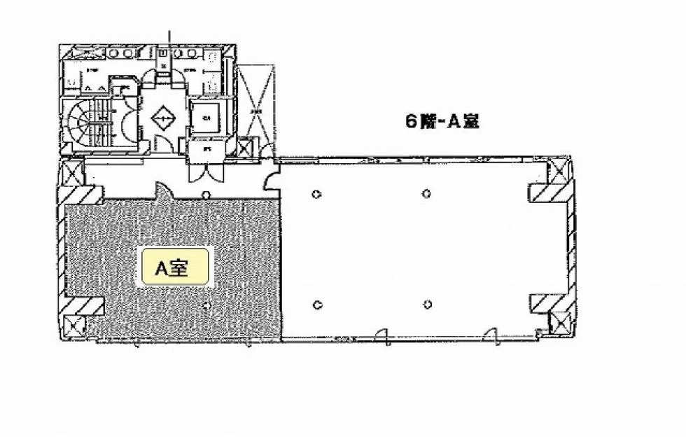 銀座3丁目ビルディング(銀座3丁目第一生命) 6 フロア図面 6