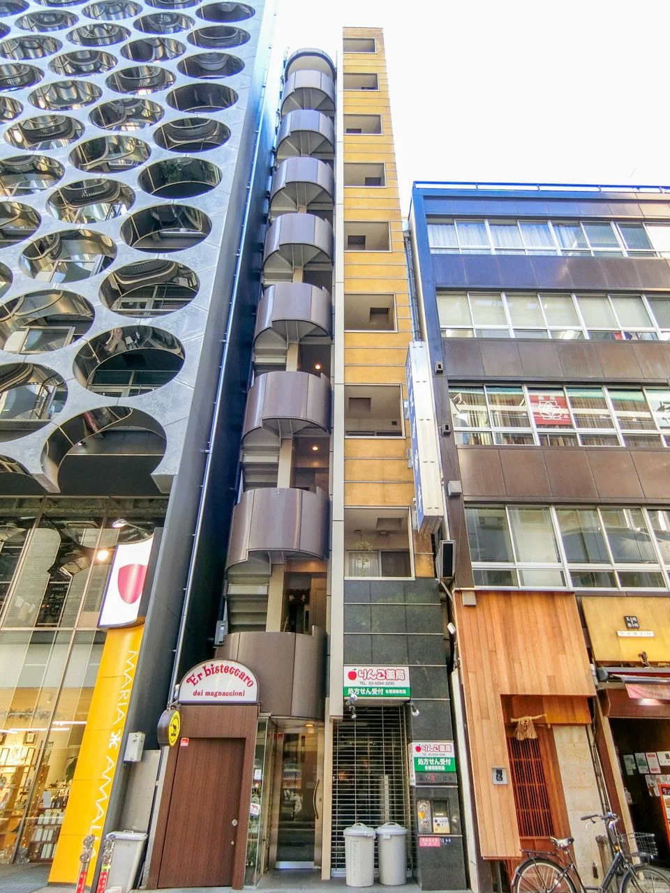 銀座伊勢半ビル 1階2階メゾネット オフィスビル外観 2