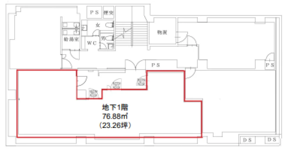 GINZA GS BLD.2 B1 フロア図面 9