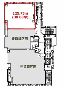 こゆるぎビル 8 フロア図面 1