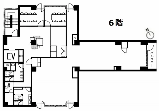 Misto Tsukiji 6 フロア図面 1