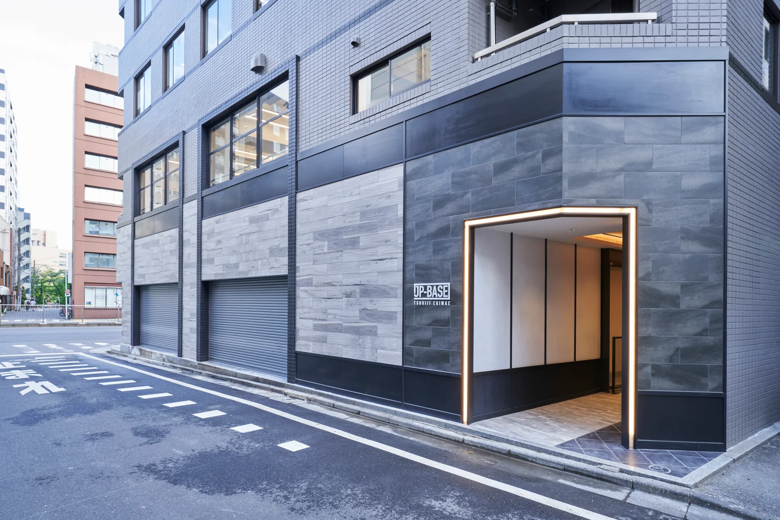JP-BASE築地駅前 1 オフィスビル外観 1