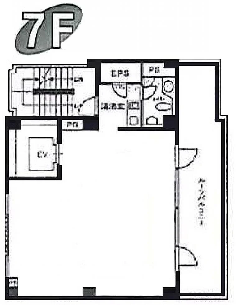 BizSQUARE GINZA 7 フロア図面 10