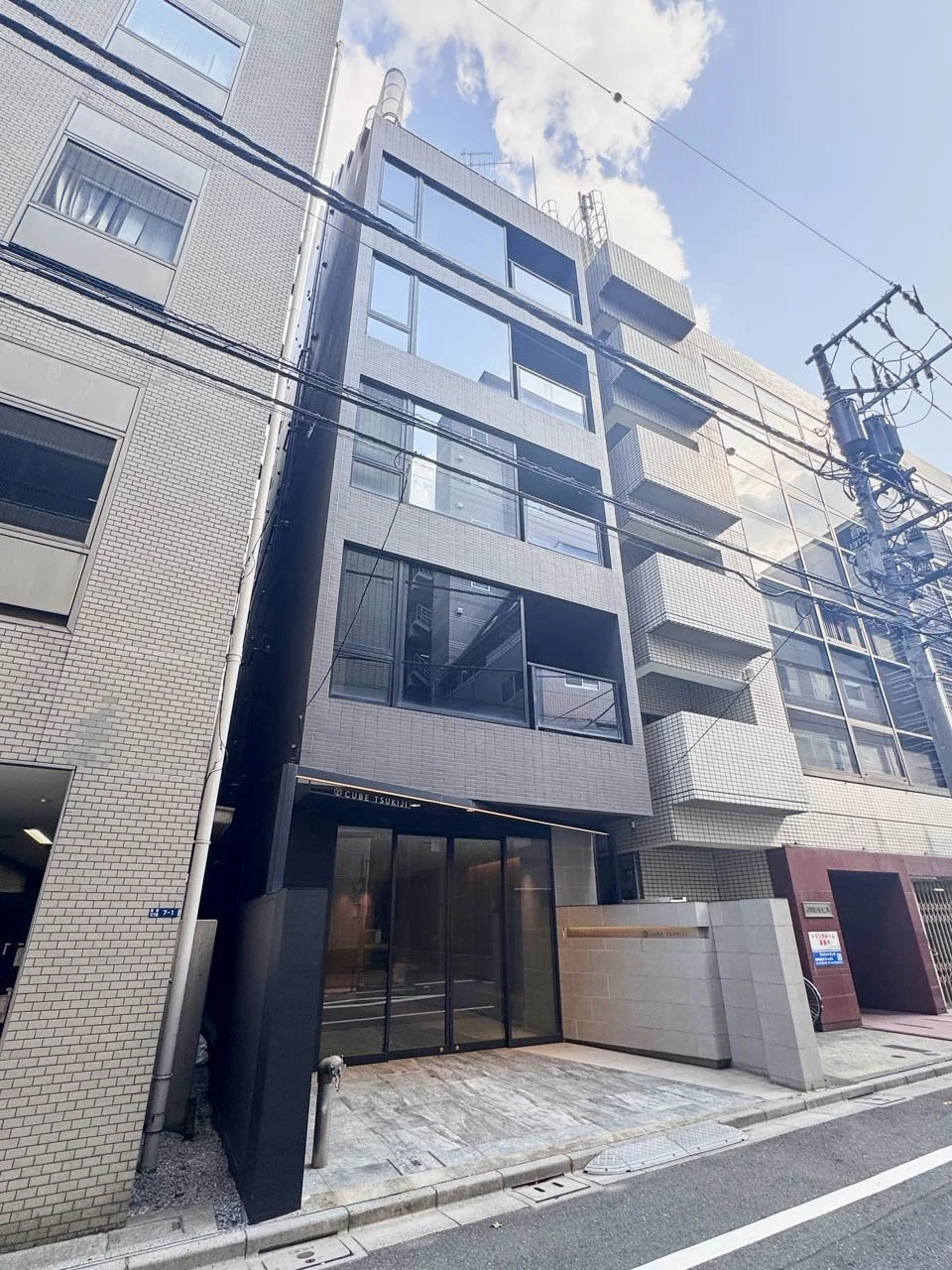 CUBE TSUKIJI 7 オフィスビル外観 3