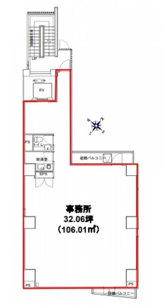 GINZA-A5ビル 5 フロア図面 17