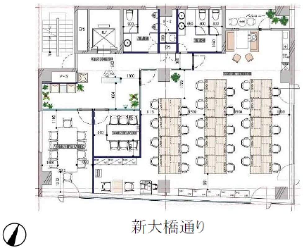 TQ茅場町 8 フロア図面 28