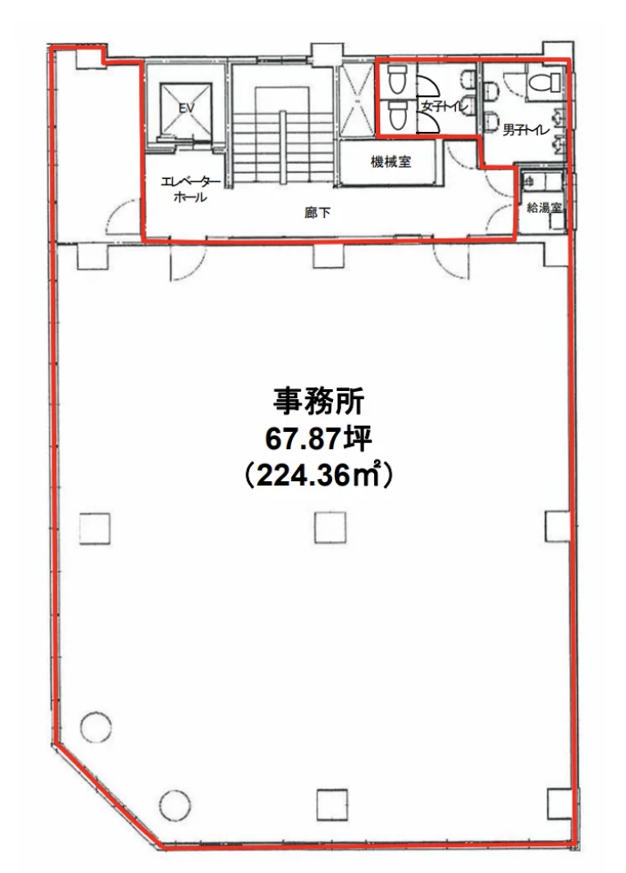 八重洲中央ビル 5 フロア図面 15