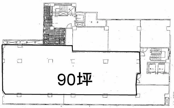 中島商事ビル 8 フロア図面 3