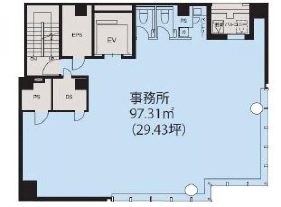 東京建物八重洲仲通りビル 8 フロア図面 7