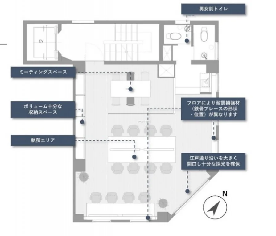 ウィンド小伝馬町 2 フロア図面 19