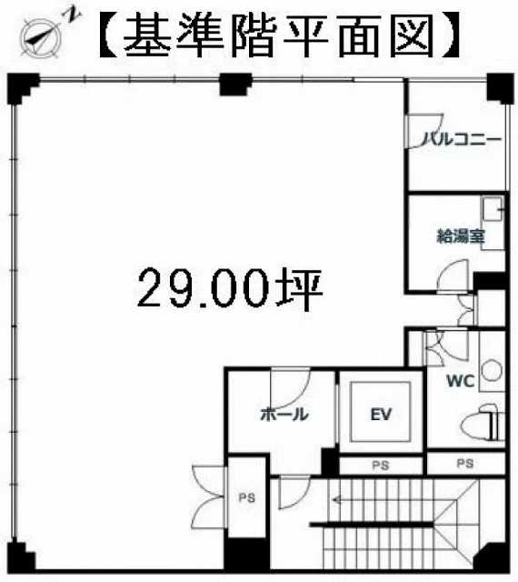 銀座槇町ビル 3 フロア図面 13